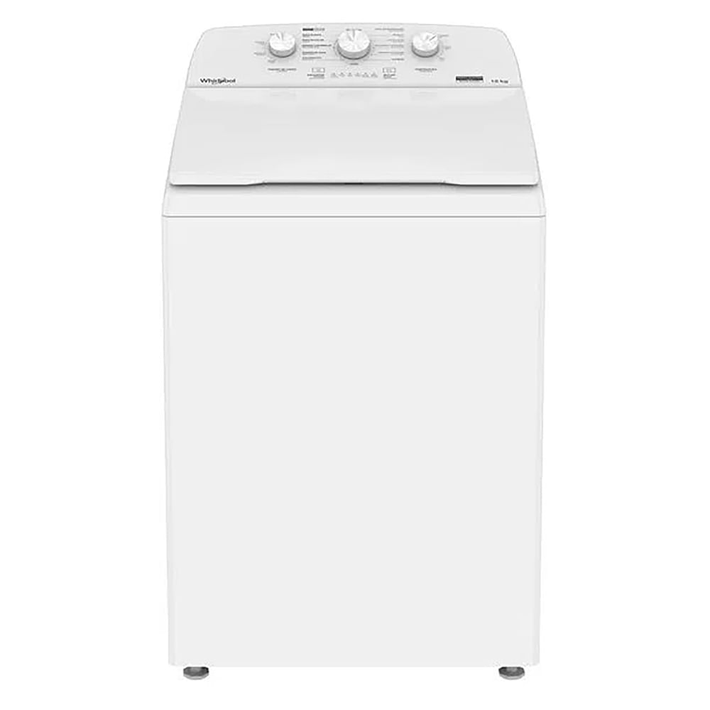 Lavadora automática Whirlpool blanca capacidad 16 kg