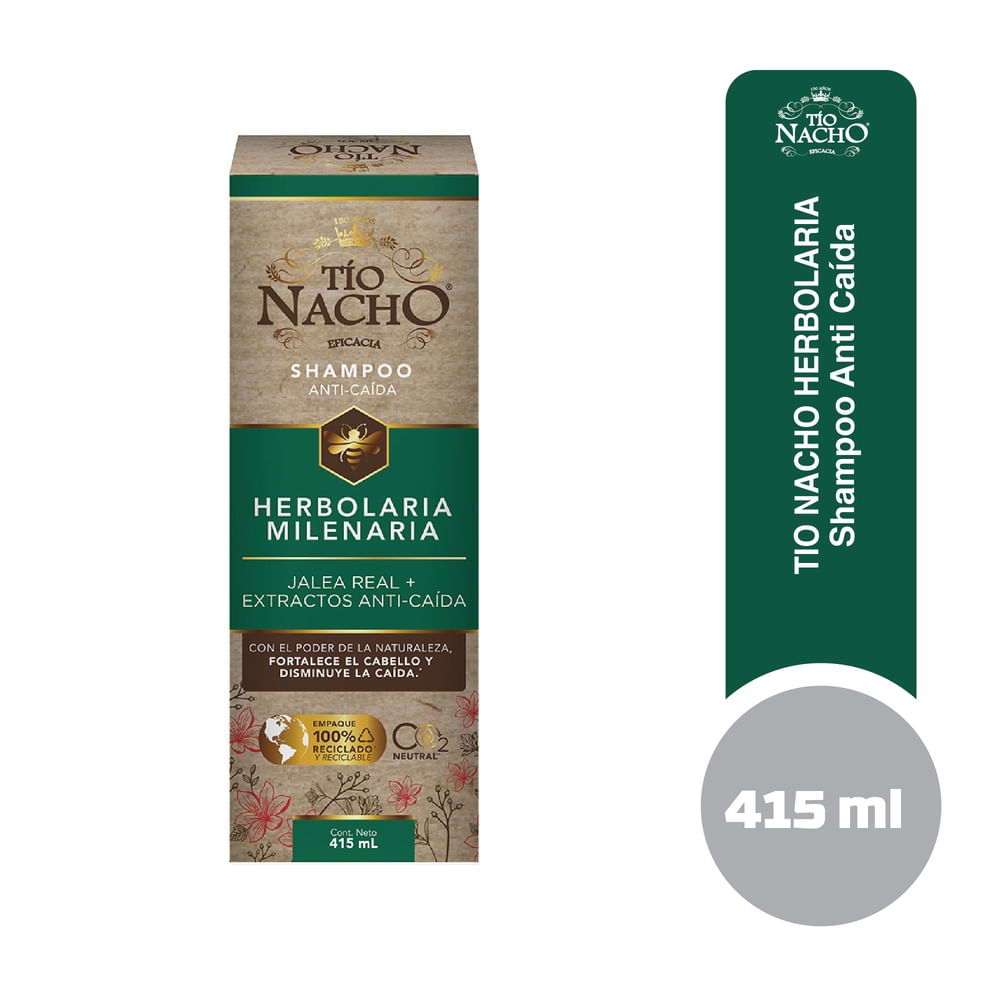 Shampoo Tío Nacho Anticaída Herbolaria  -415ml